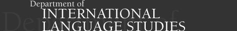 Department of International Language Studies