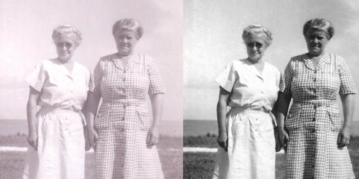 Photo Restoration 2: Before & After