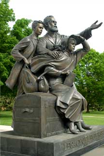 JN Andrews Statue