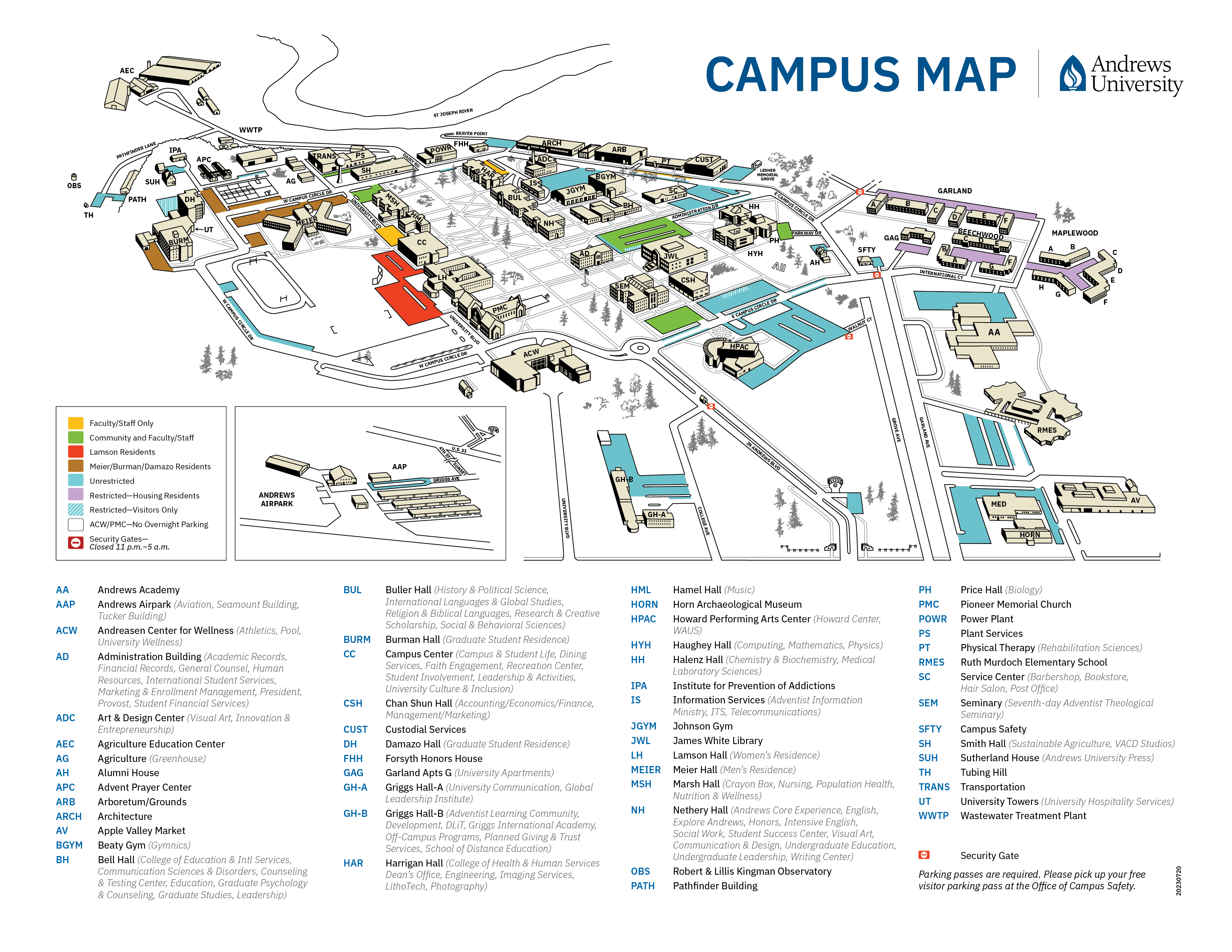 UHCL Campus Map