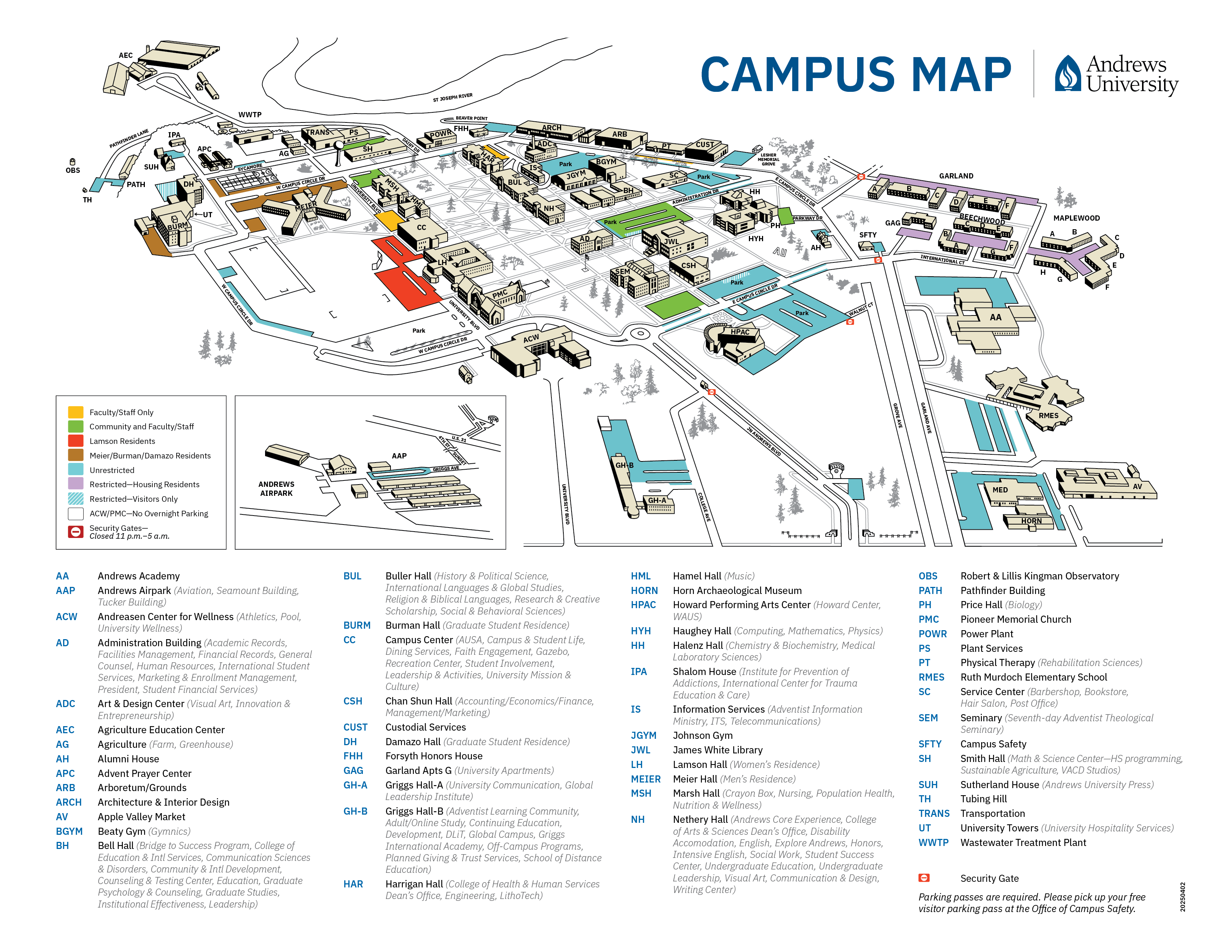 UHCL Campus Map