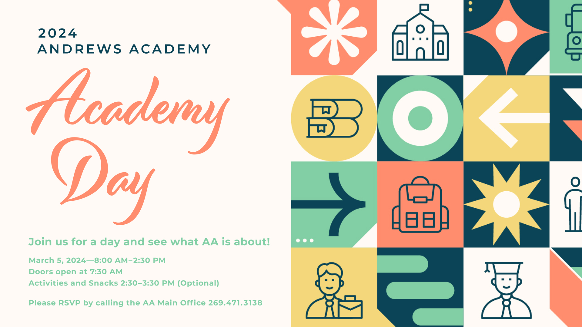 Academy Day at Andrews Academy - Andrews Agenda :: Andrews University