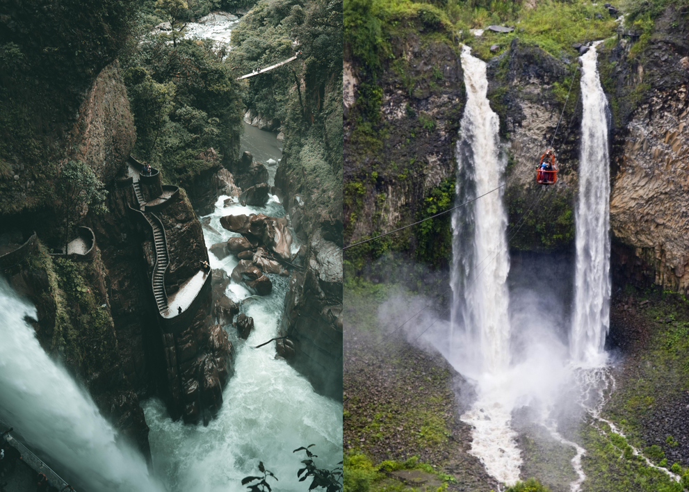 Waterfalls of Baños