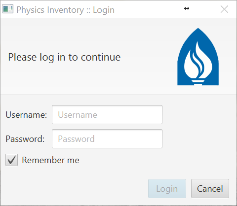 Login Frame