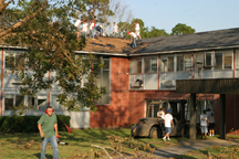 Roofing at Bass Memorial Academy