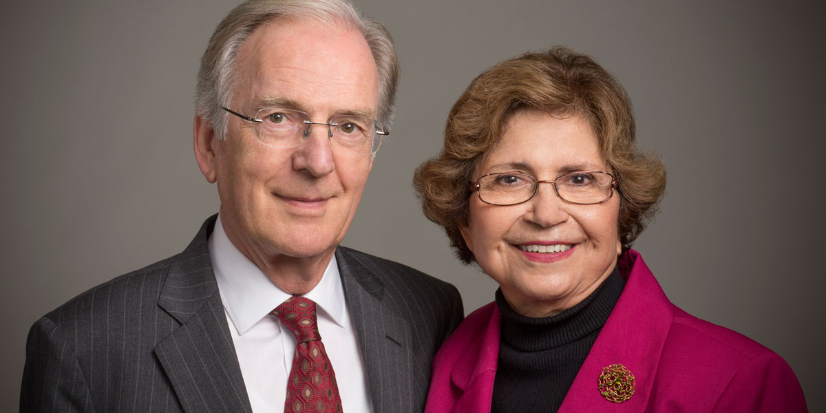 Portrait of Dr. and Mrs. Niels-Erik Andreasen