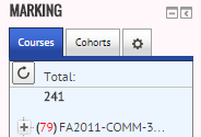 Marking Total Highlighted