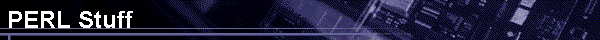  PERL Stuff 