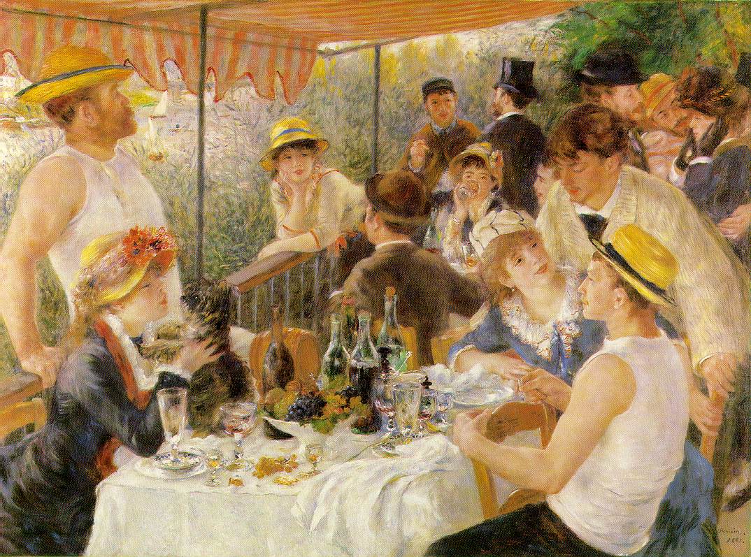 Renoir, Boating Party