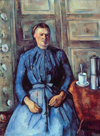 Cezanne, Woman with Coffee Pot