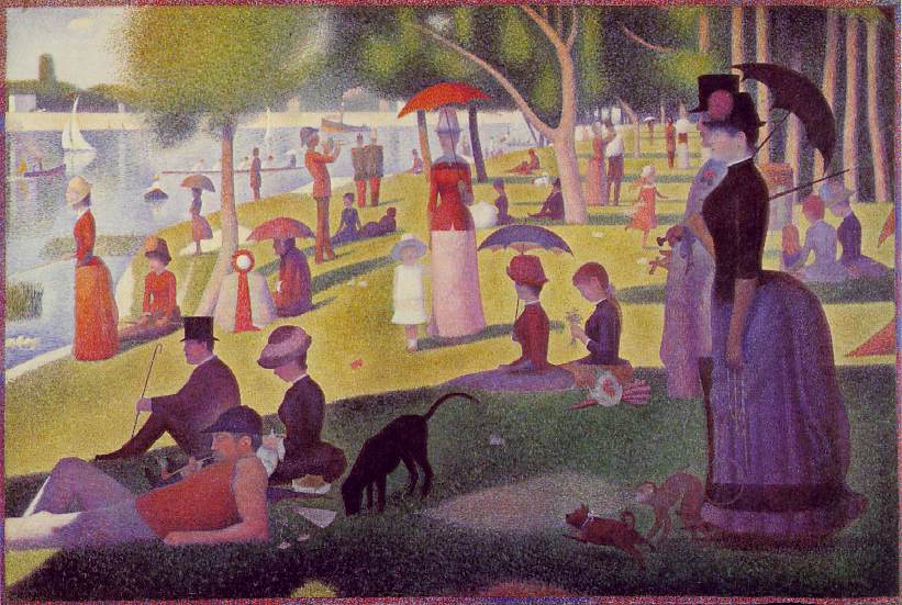 Seurat, Sunday Afternoon on the Isle of La Grande Jatte