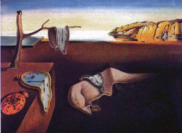 Salvador Dali, 
Persistence of Memory