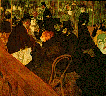 Toulouse-Lautrec, At the Moulin Rouge