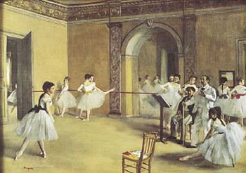 Degas, Dance Foyer at the Opera