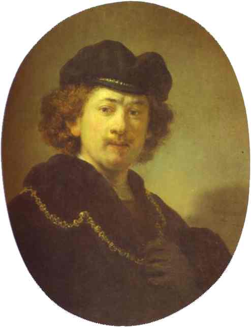 Rembrandt, Self 
portrait