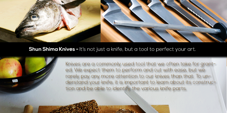 A recreated poster on Knives for JohnsonRauhoff