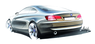 BMW Drawing
