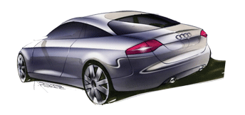Audi drawing