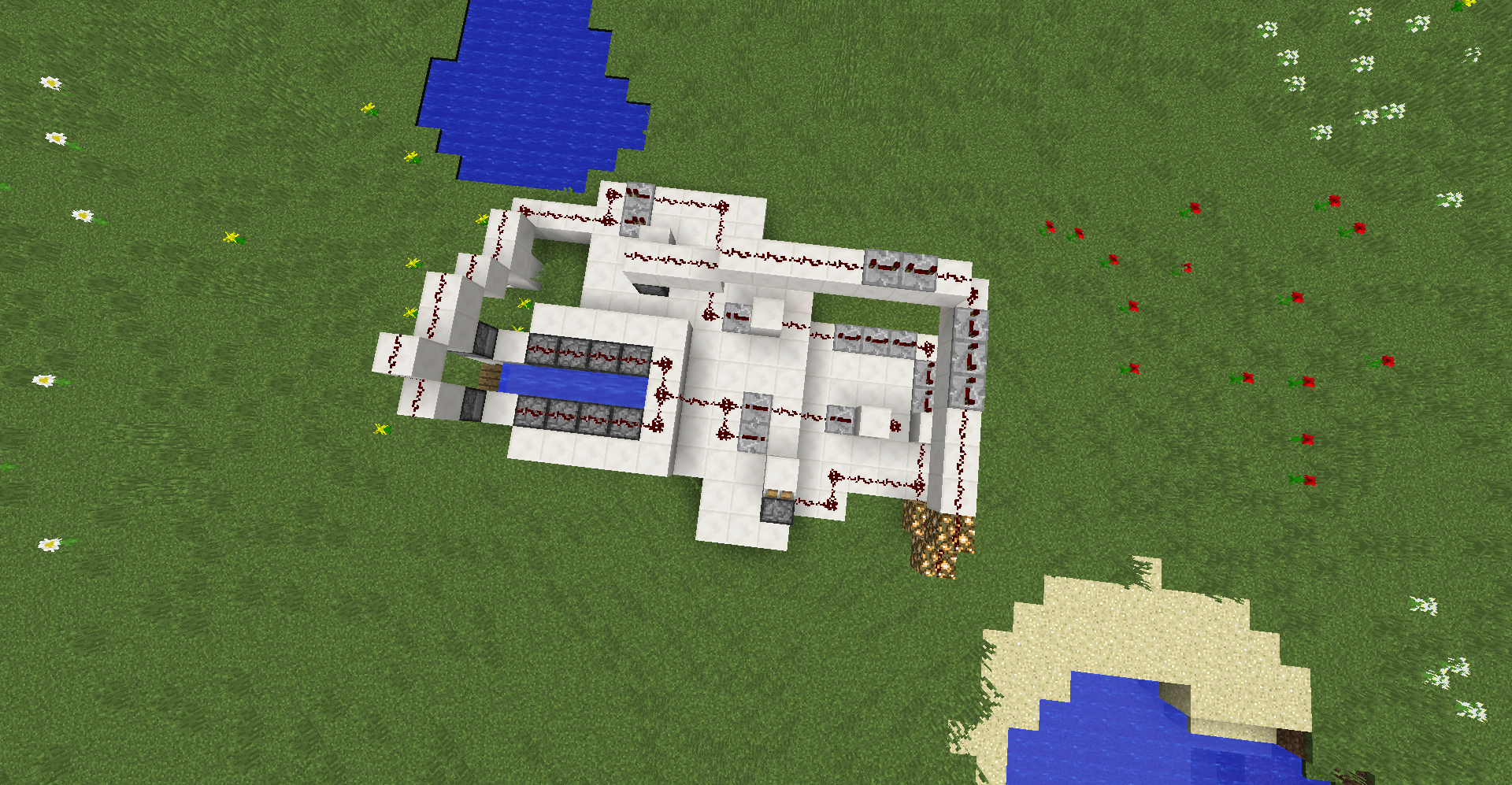 The circuit for the cannon.