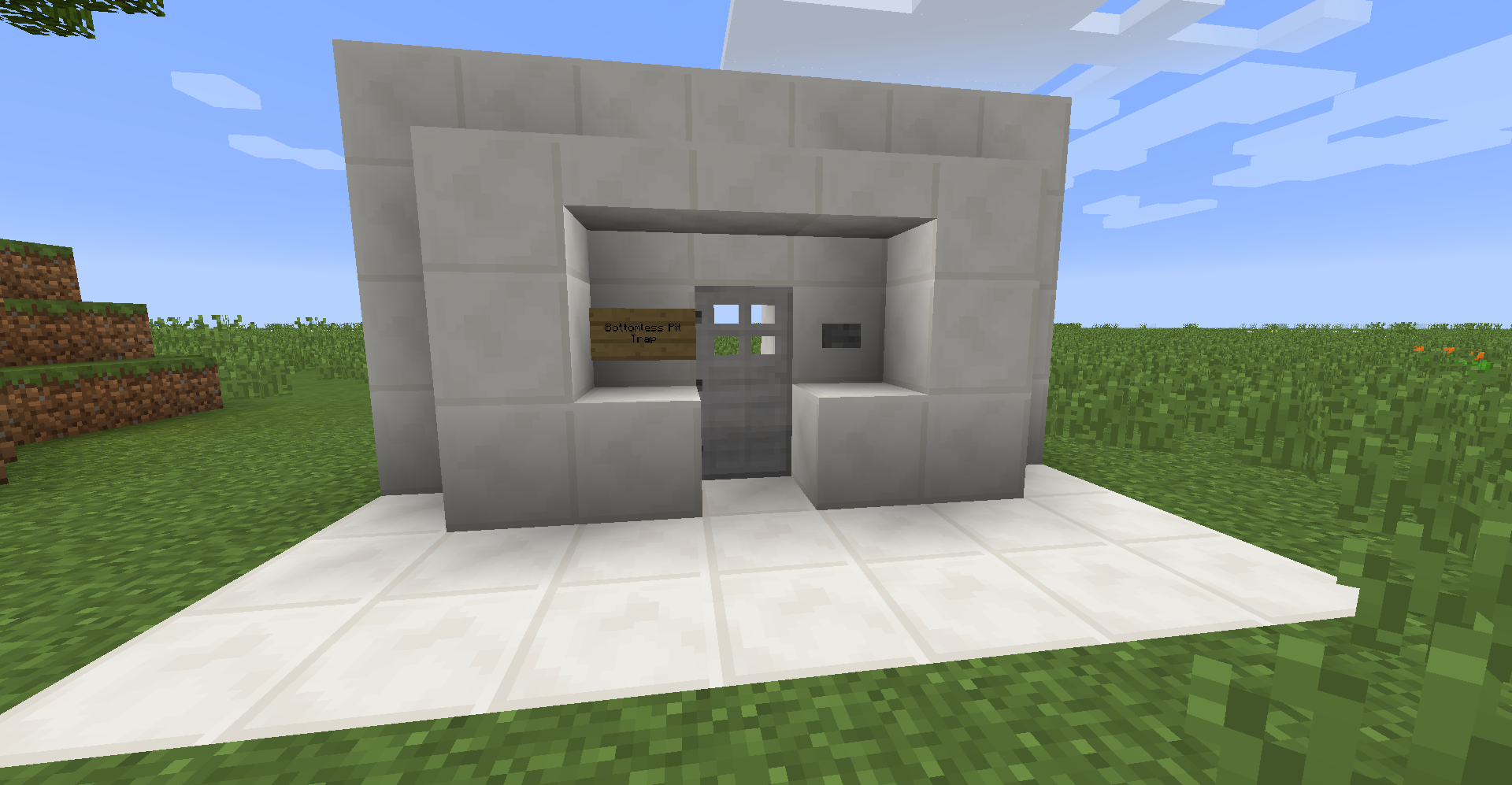 An 'innocent' enterance.