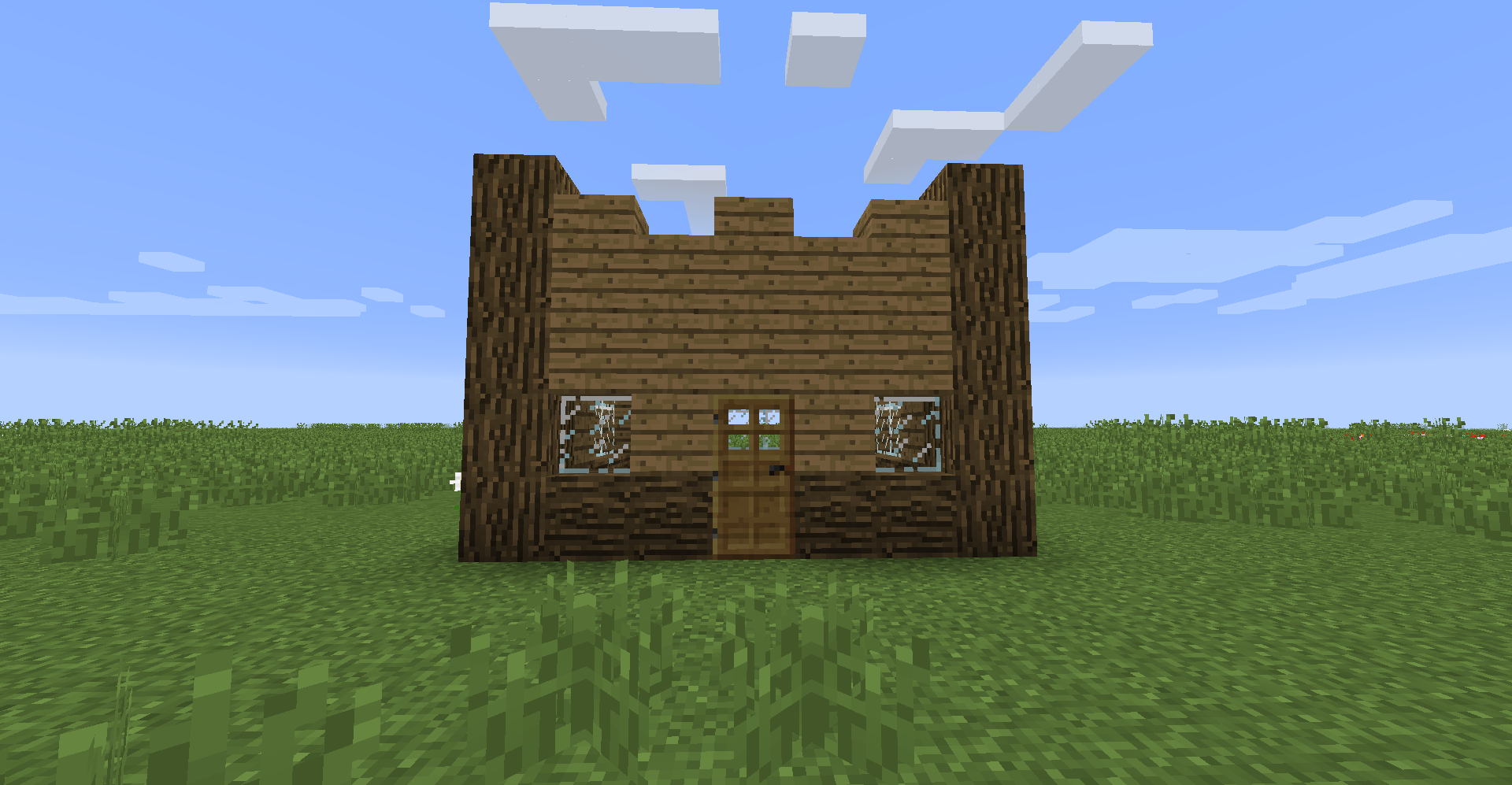 A small house.