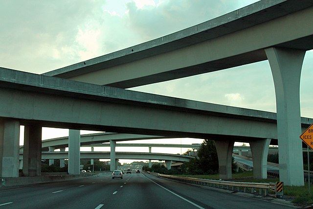 I-285 NorthEast at I-85 Overpasses